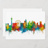 ラスベガスネバダスカイライン 招待状 (正面/裏面)