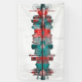 ラスベガスネバダスカイライン 横断幕 (縦)