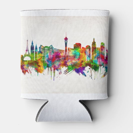 ラスベガスネバダスカイライン 缶クーラー (正面)