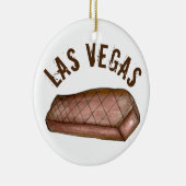 ラスベガスネバダストリップステーキよくできた セラミックオーナメント (右)