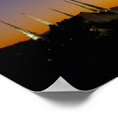 ラスベガスネバダテンプル ポスター (角)