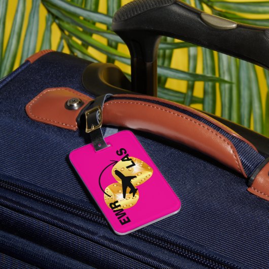 ラスベガスネバダラゲッジタグへの旅行 ラゲッジタグ (正面インサイチュ1)