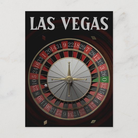 ラスベガスネバダ賭博 ポストカード (正面)