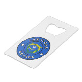 ラスベガスネバダ クレジットカード栓抜き (裏面アングル)