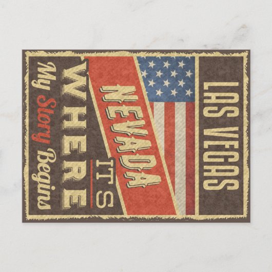 ラスベガスネバダ ポストカード (正面)