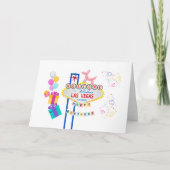 ラスベガスハッピーバースデーカード カード (正面)