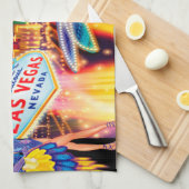 ラスベガスバケーション キッチンタオル (四つ折り)