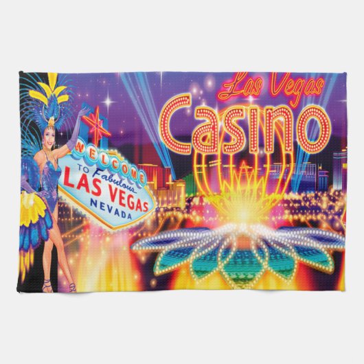 ラスベガスバケーション キッチンタオル (横)