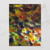 ラスベガスバタフライガーデンフラワーラディバグユニークG ポストカード (正面)