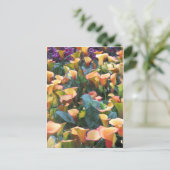 ラスベガスバタフライガーデンフラワーラディバグユニークG ポストカード (スタンド正面)