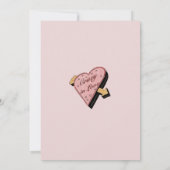 ラスベガスバチェロレッテの日程 招待状 (裏面)