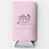 ラスベガスバチェロレッテは涼しい スリム缶クーラー (正面)