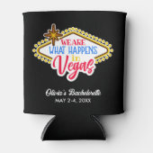 ラスベガスバチェロレッテウィークエンドウィスペイカスタムズ 缶クーラー (正面)