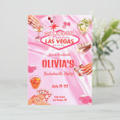 ラスベガスバチェロレッテトランプのポーカー日程 招待状 (スタンド正面)