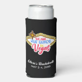 ラスベガスバチェロレッテビリーズカスタム スリム缶クーラー (Seltzer正面)