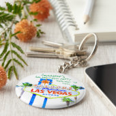 ラスベガスバチェロレッテ キーホルダー (側面)