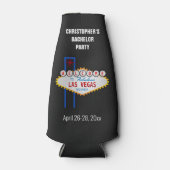 ラスベガスバチュラーパーティトリップフェイバー ボトルクーラー (正面)
