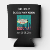 ラスベガスバチュラーパーティトリップフライトビール 缶クーラー (裏面)