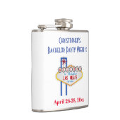 ラスベガスバチュラーパーティ週末旅行のお願い フラスク (右)