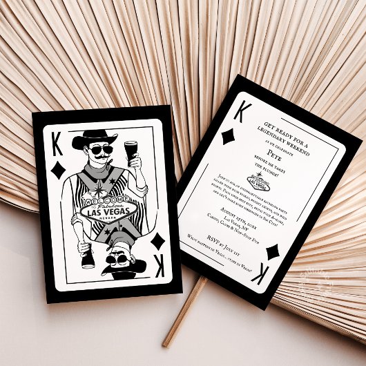 ラスベガスバチュラーパーティ 招待状