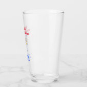 ラスベガスバースデーパーティトリップビールピント タンブラーグラス (左)