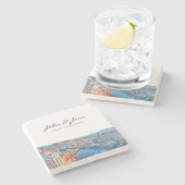 ラスベガスパーソナライズされたスカイライン ストーンコースター (横)