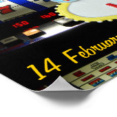 ラスベガスパーソナライズされたパーティーはこちら ポスター (角)