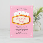 ラスベガスピンクバチェロレッテ週末 招待状 (スタンド正面)