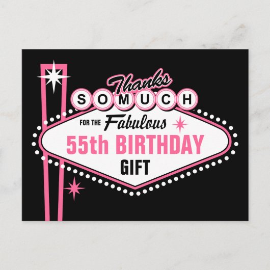 ラスベガスピンク ポストカード (正面)