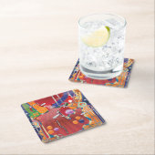 ラスベガスピンボールマシン スクエアペーパーコースター (インサイチュ)