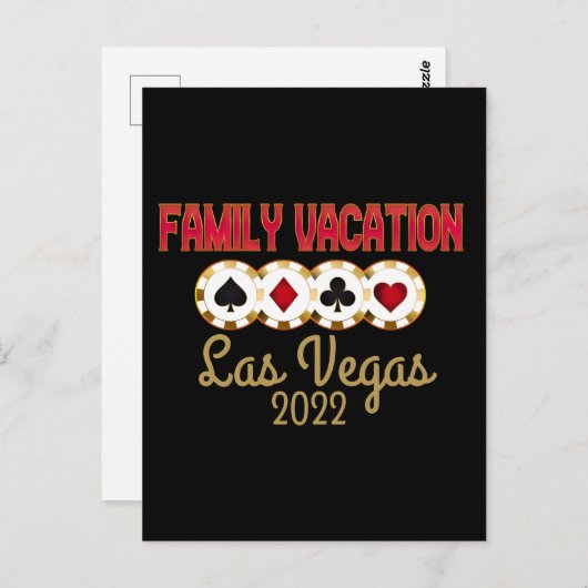 ラスベガスファミリーバケーショングループ  ポストカード (正面/裏面)