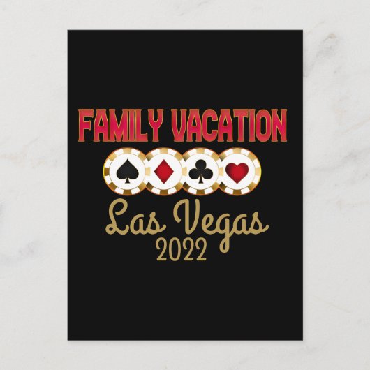 ラスベガスファミリーバケーショングループ  ポストカード (正面)