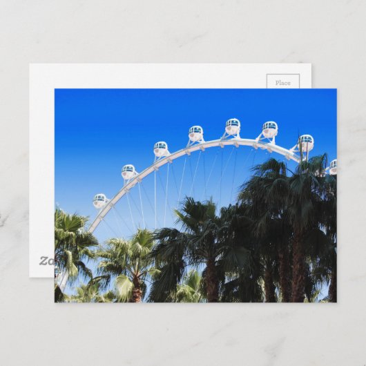 ラスベガスフェリスホイール2 ポストカード (正面/裏面)