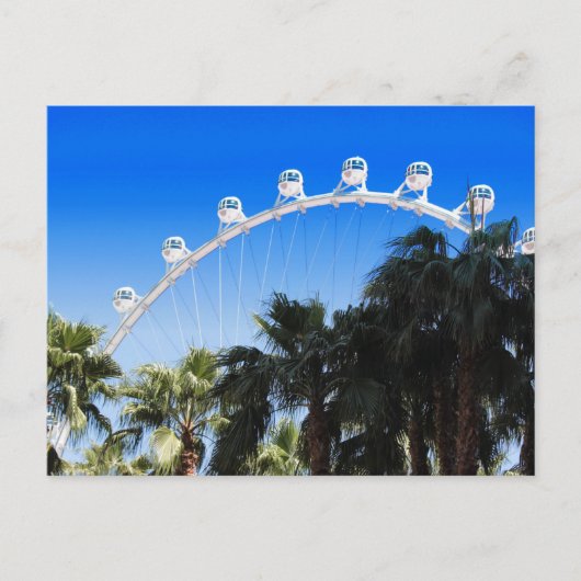 ラスベガスフェリスホイール2 ポストカード (正面)