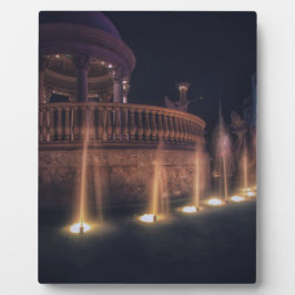 ラスベガスフラミンゴホテルファウンテンアーキテクチャ フォトプラーク