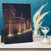 ラスベガスフラミンゴホテルファウンテンアーキテクチャ フォトプラーク (側面)