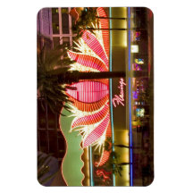 ラスベガスフラミンゴ@ナイトフレキシブルマグネット