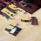 ラスベガスホリデーメモリーフォトデモアサイネーションアルツハイマー ジグソーパズル (側面)