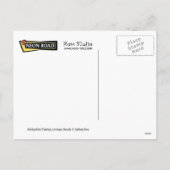 ラスベガスホリデーモーテルレトロネオンハガキ シーズンポストカード (裏面)