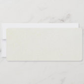 ラスベガスボーディングパスチケット結婚式招待状 招待状 (裏面)