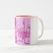 ラスベガスポップ・アートのアートレトロ ツートーンマグカップ (正面右)