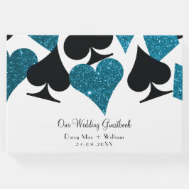 ラスベガスマリブブルーグリッターゲストブック ゲストブック