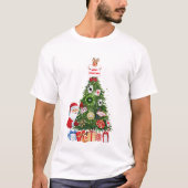 ラスベガスメリークリスマスTシャツ Tシャツ (正面)
