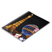 ラスベガスラスベガスシティライトナイトカジノ ノートブック (左側)