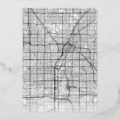 ラスベガスラブロケーター |結婚式の日付の保存 箔招待状 (裏面)