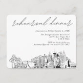 ラスベガスリハーサルディナー招待状エンクロージャカード エンクロージャーカード (正面)