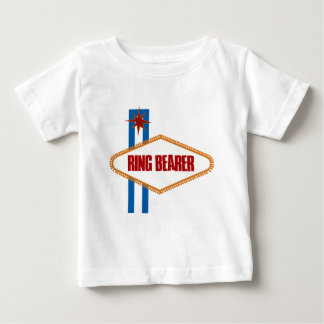 ラスベガスリングや輪ベアラ ベビーTシャツ