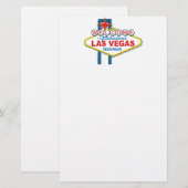 ラスベガスレトロサイン 便箋 (正面/裏面)