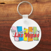 ラスベガスレトロ キーホルダー (正面)