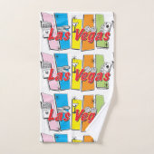 ラスベガスレトロ バスタオルセット (ハンドタオル)